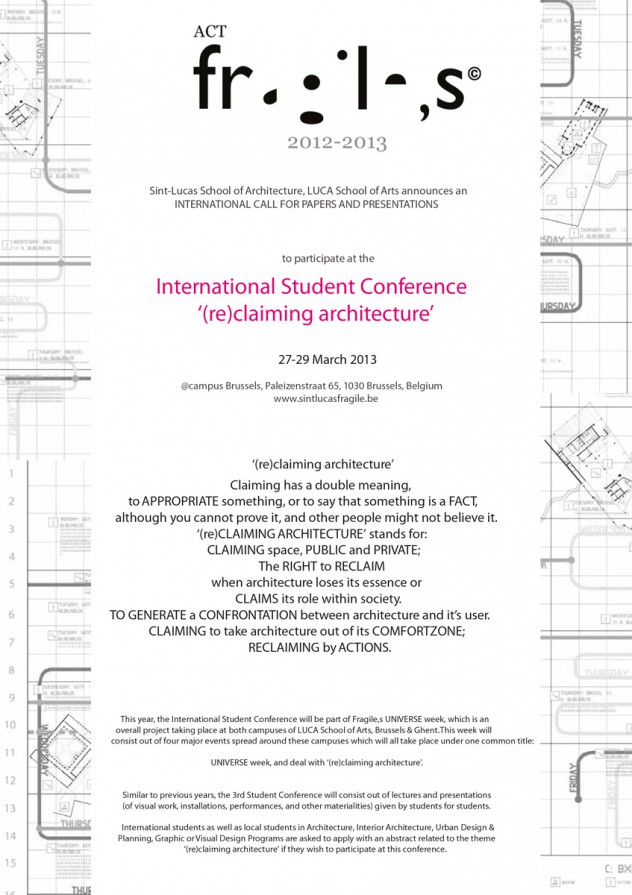 Dokument Fragiles International Student Conference