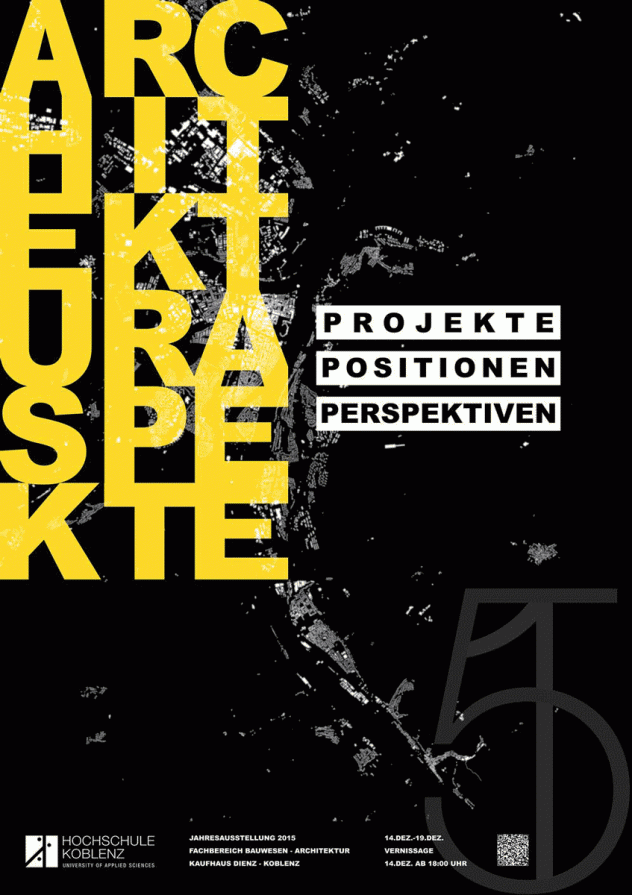 Plakat Projekte Positionen Perspektiven 2015